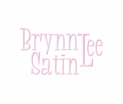 Brynn Lee Satin Stitch 4x4 Font Package