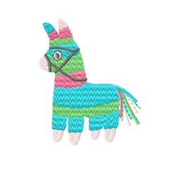 Piñata Cinco De Mayo Embroidery Design