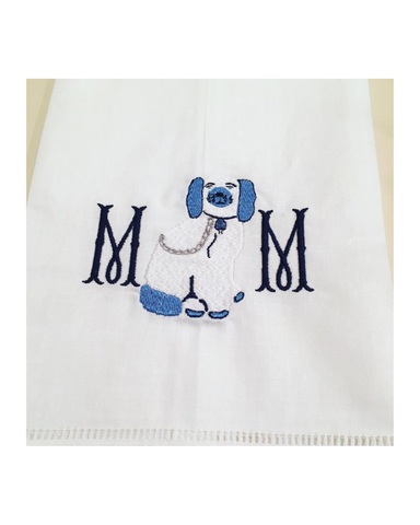 Staffordshire Dog Embroidery Design