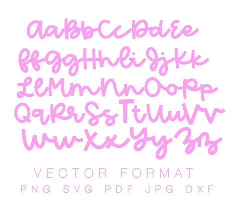 Harriet Script Vector Font