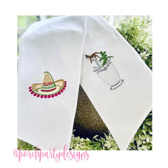 Sombrero Cinco De Mayo Embroidery Design