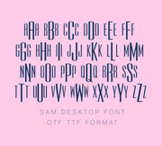 Sam Type Desktop Font