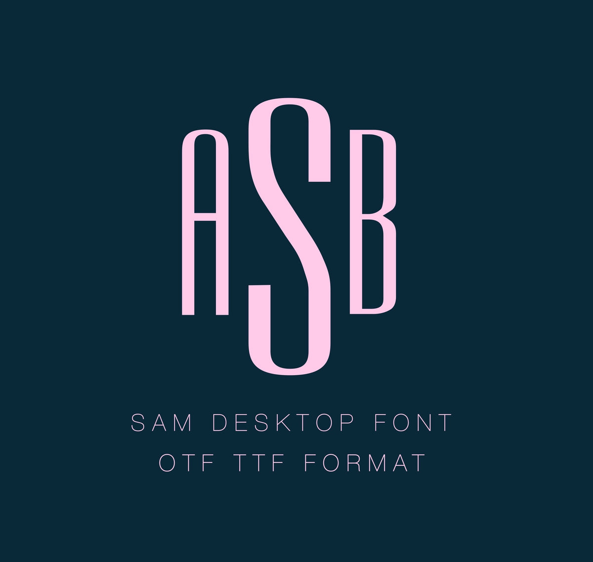 Sam Type Desktop Font – HERRINGTON DESIGN