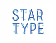 Star Type Embroidery Font Package 4x4