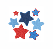 Accent Stars Embroidery Design