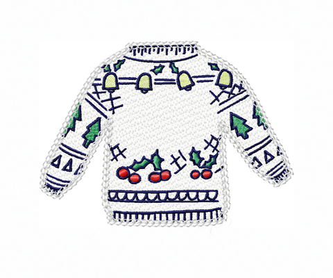 Christmas Sweater Embroidery Design