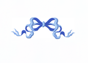 Wide Satin Bow Frame Embroidery Design