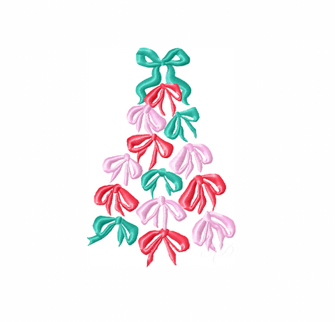 Bow Coquette Christmas Tree