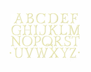 Large 4x4 Ashley Satin Embroidery Font Type Embroidery Font