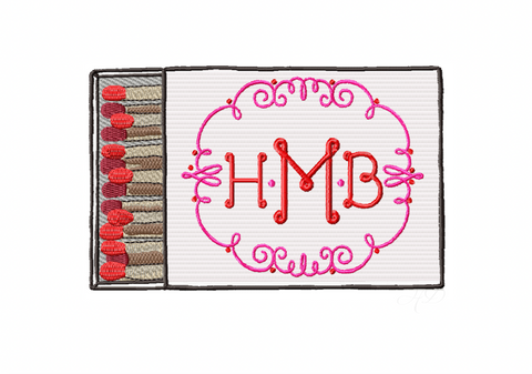 Matchbox Embroidery Machine Design