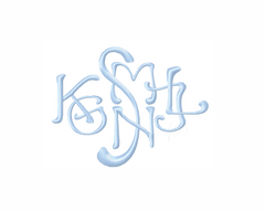 4x4 Darcy Satin Embroidery Font Type Embroidery Font