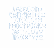 4x4 Darcy Satin Embroidery Font Type Embroidery Font