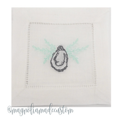 Oyster Laurel Embroidery Design