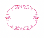Scroll Frame Satin Embroidery Design
