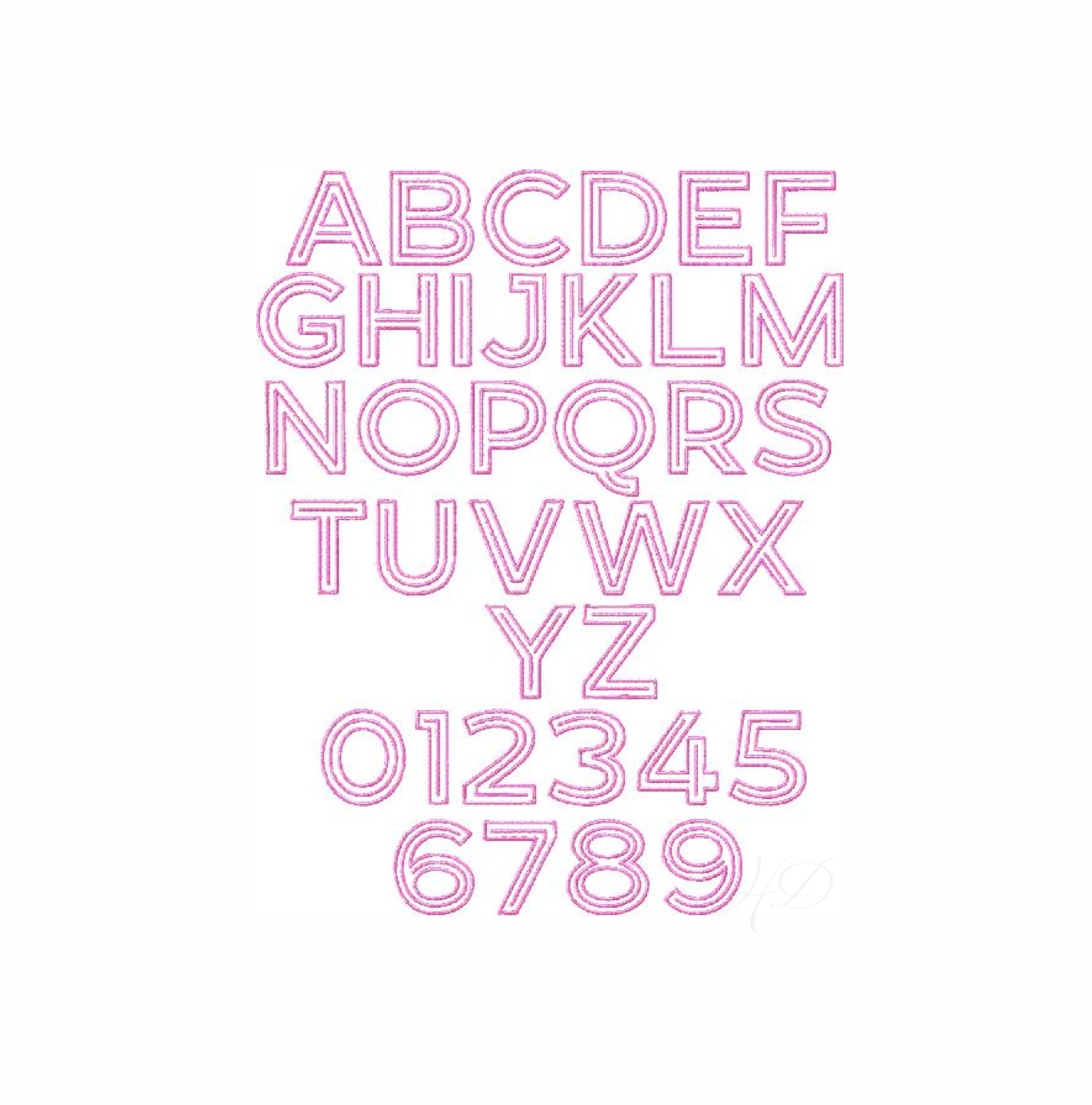Single Color Neon Signage Font Package - 4x4 Sizes – HERRINGTON DESIGN
