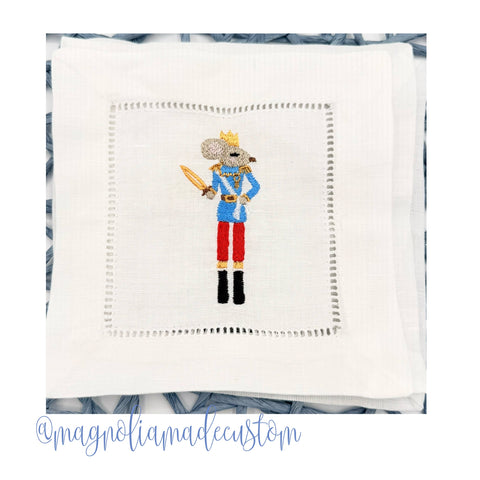 Mini Mouse King Embroidery Design