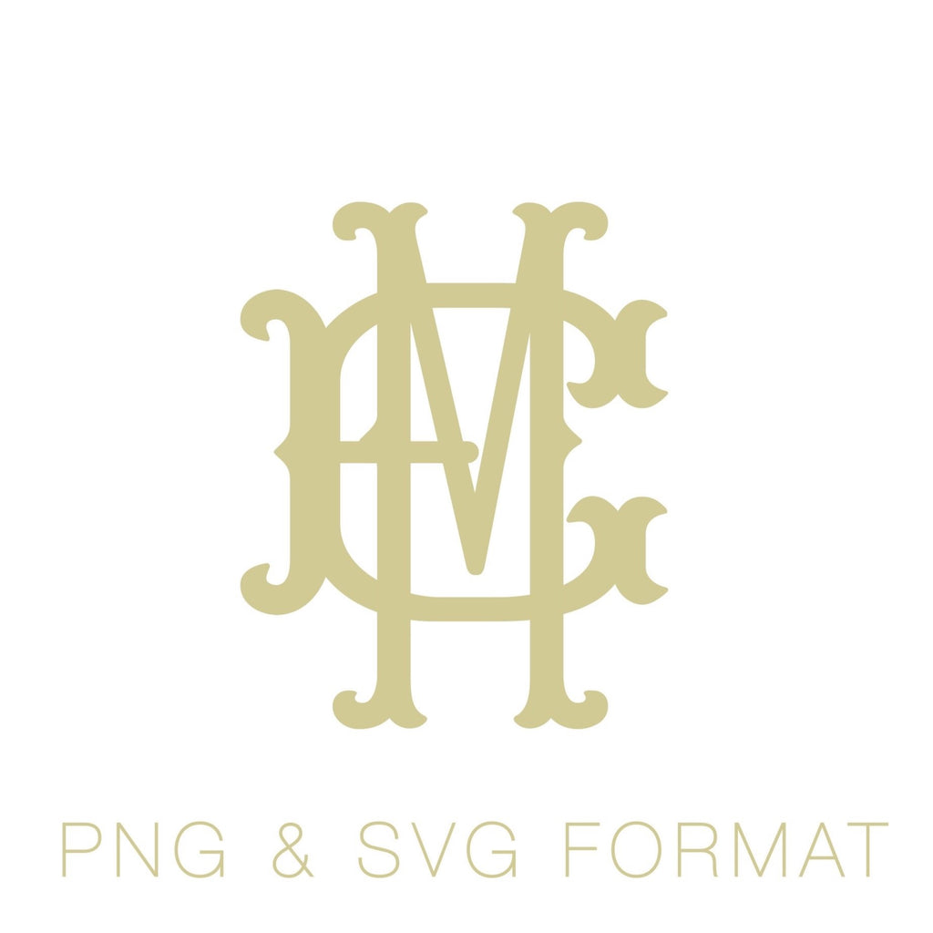 Interlocking Monogram Font Download