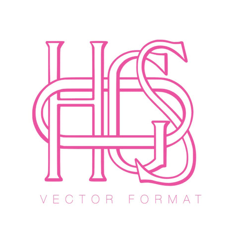 HOGS Arkansas PDF PNG SVG Monogram Vector Format