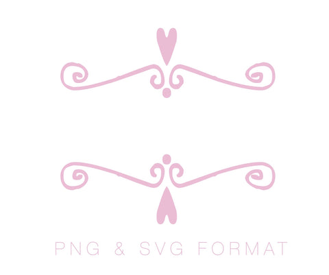 PNG SVG Heart Frame Design