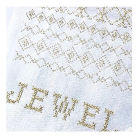 Cross Stitch Satin Embroidery Font
