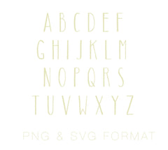 Sadie Monogram PNG & SVG Monogram Font