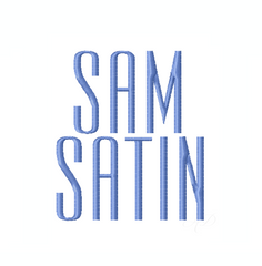Sam Satin Stitch – HERRINGTON DESIGN