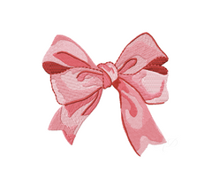 Southern Big Bow Embroidery Design