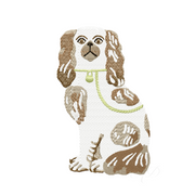 Staffordshire Dog Embroidery Design