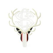 Antler Deer Ornament Christmas Embroidery Design