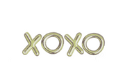 XOXO Mylar Balloon Embroidery Design