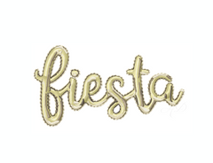 Fiesta Mylar Balloon Embroidery Design