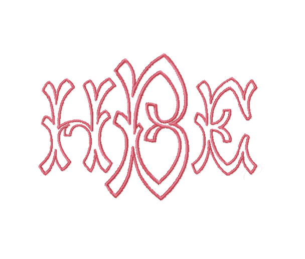 Bamboo Open Satin Ribbed Embroidery Font Small – HERRINGTON DESIGN