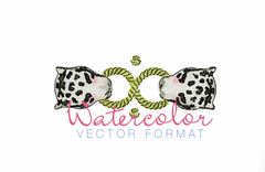 Cheetah Link Watercolor PDF PNG SVG Vector