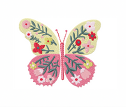 Boho Butterfly Embroidery Design