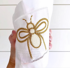 Rope Bee Embroidery Design