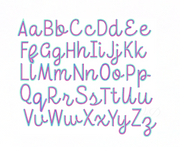 Bailey Chain Multi Fill Embroidery Font Package 4x4