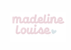 Madeline Fill Embroidery Font 4x4