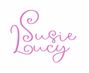 3" Susie Lucy Script Embroidery Font