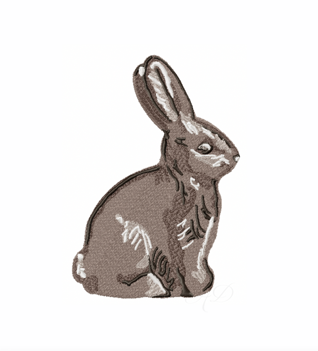 Chocolate Easter Rabbit Bow Embroidery Design – HERRINGTON DESIGN