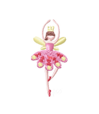 Mini Sugar Plum Fairy Embroidery Design