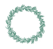 Juniper Holiday Wreath Embroidery Design