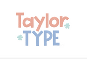 Taylor Fill Embroidery Font 4x4