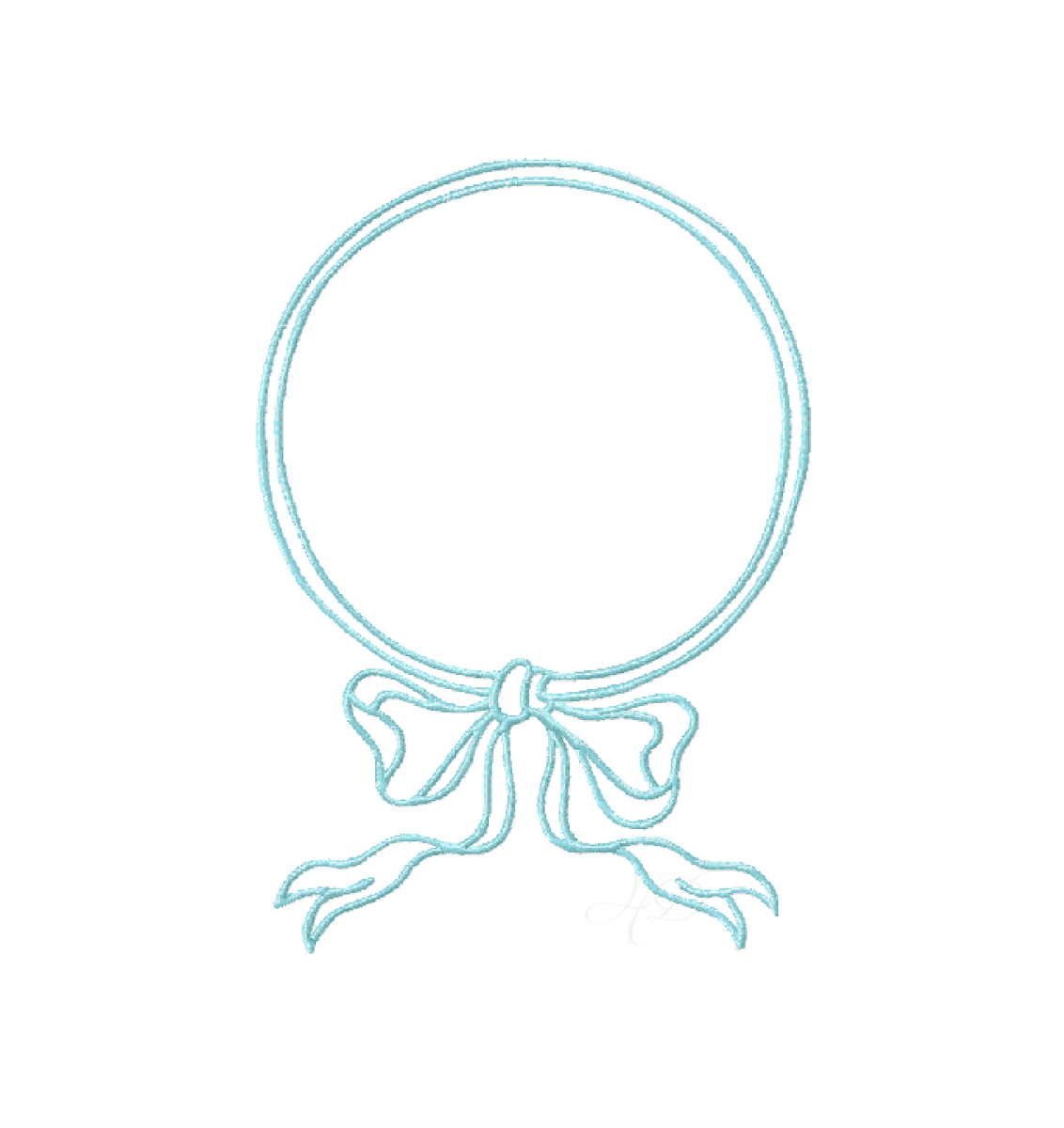 Number 4 Vintage Ribbon Frame – HERRINGTON DESIGN