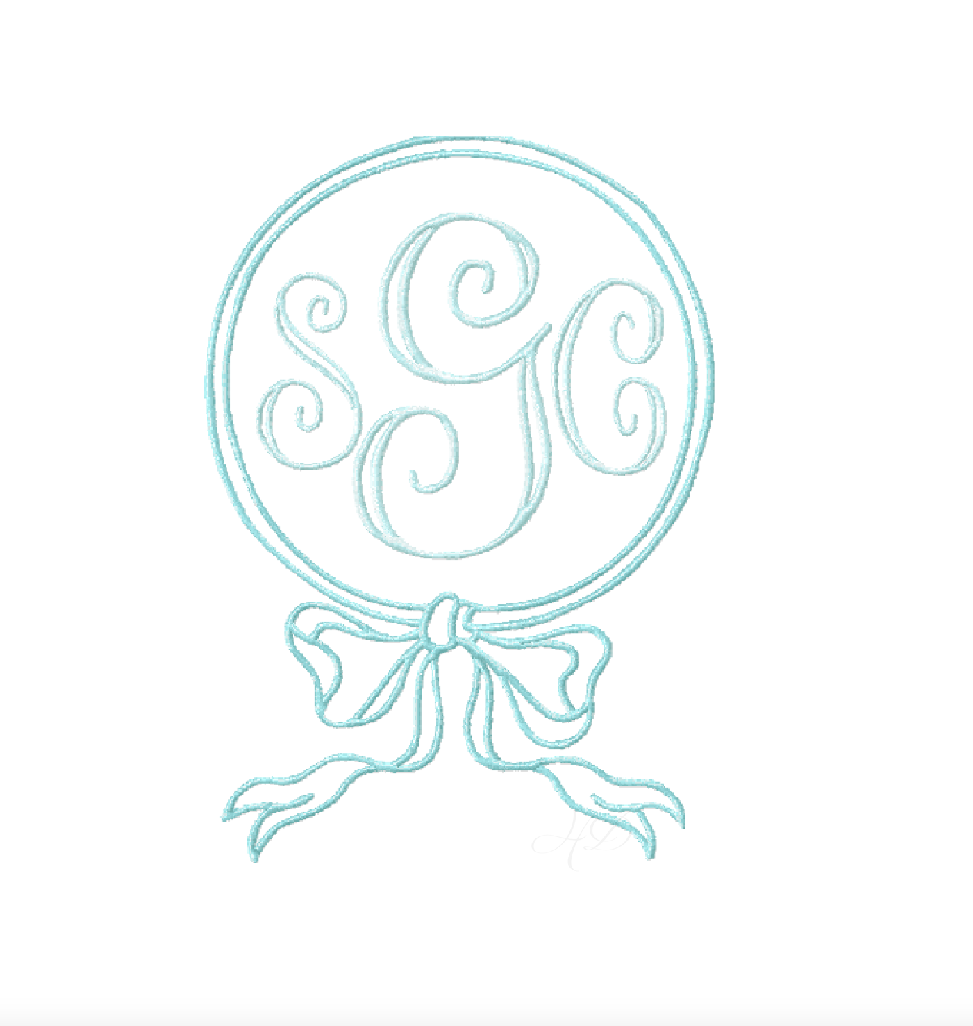 Number 4 Vintage Ribbon Frame – HERRINGTON DESIGN