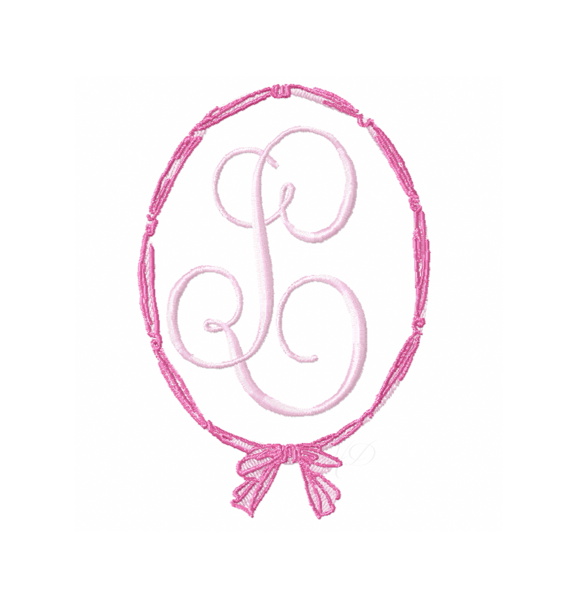 Southern Ribbon Frame Embroidery Design – HERRINGTON DESIGN
