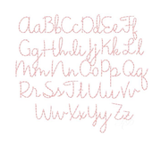 Gracie May Embroidery Font Package