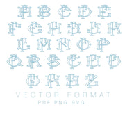 Two Type Fishtail F PDF PNG SVG Vector Outline Font