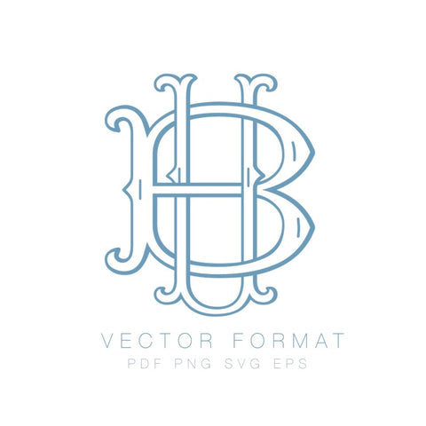 Vector Two Type U Fishtail Outline PDF PNG SVG EPS Font