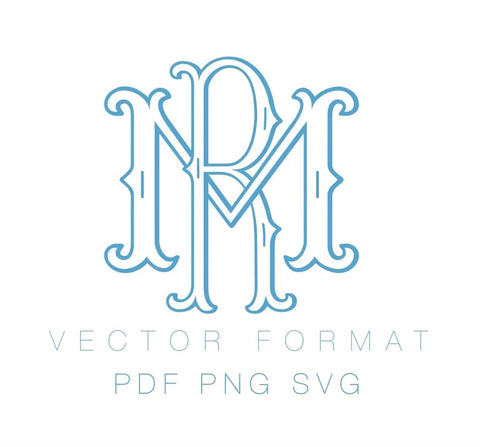 Two Type Fishtail R Vector PDF PNG SVG Outline Font