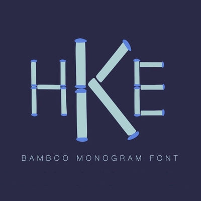 MFC Pantomime Monogram Font, Webfont & Desktop